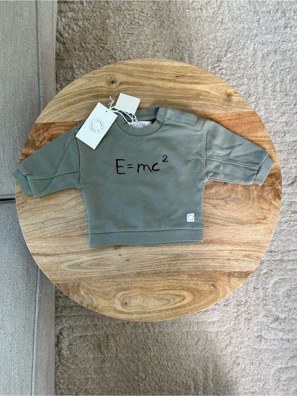 Sproet & Sprout E=mc Squared Crewneck